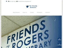 Tablet Screenshot of friendlybookstore.org